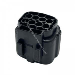 368533-1Hot selling 8 pin auto plastic female waterproof electrical wire connector